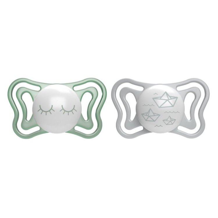 Chicco PhysioForma Light Succhietto Silicone 16-36M 2 Pezzi