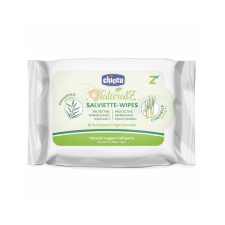 Chicco NaturalZ Salviettine Protettive Rinfrescanti 20 Pezzi Chicco NaturalZ Salviettine Protettive Rinfrescanti 20 Pezzi