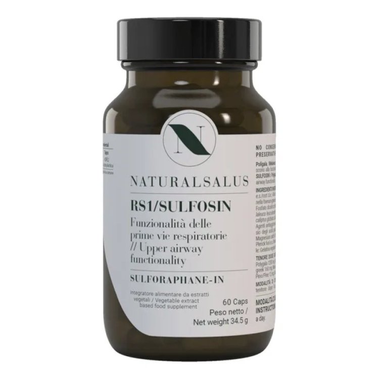 Naturalsalus RS1 Sulfosin Integratore Vie Respiratorie - 60 Capsule