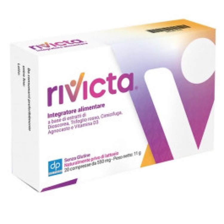Digi-Pharm Rivicta Integratore Menopausa per le Ossa 20 Compresse