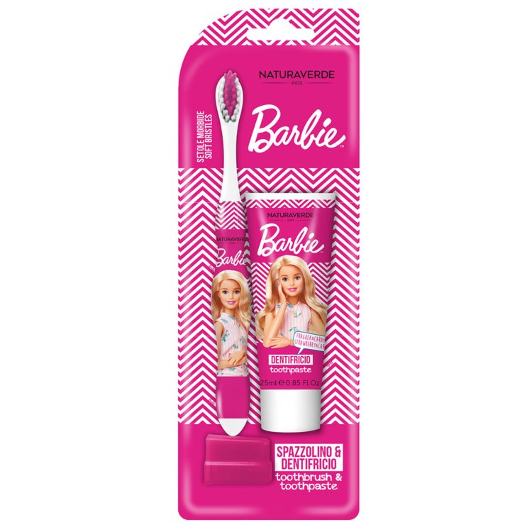 So.di.co. Barbie Set Igiene Orale per Bambini Dentifricio 25ml e Spazzolino So.di.co. Barbie Set Igiene Orale per Bambini Dentifricio 25ml e Spazzolino