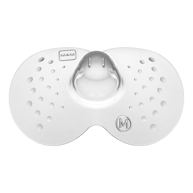 MAM Paracapezzoli Misura M Dispositivo Medico per Allattamento - 2 Pezzi