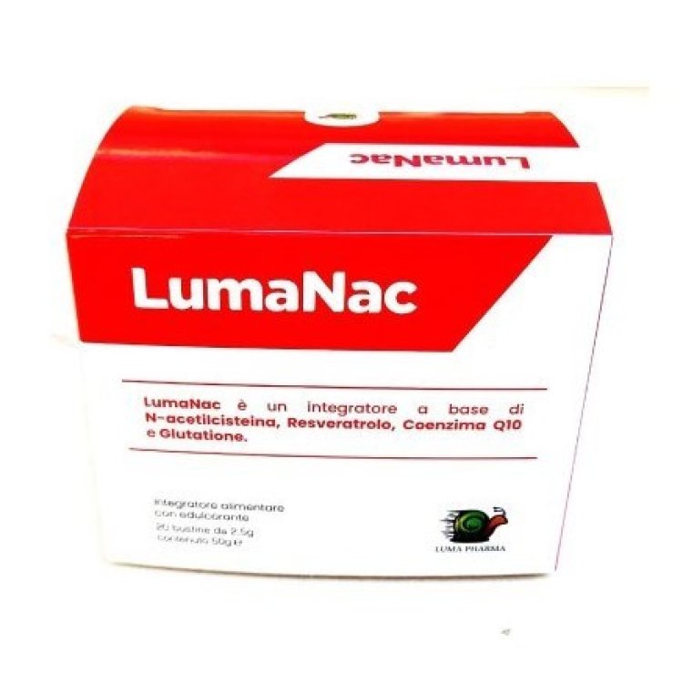 Luma Pharma LumaNac Integratore Alimentare per Benessere con 20 Bustine
