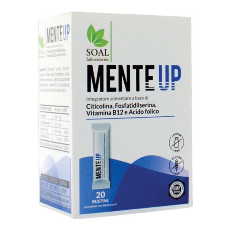 Soal Pharma Menteup Integratore Energia e Sistema Nervoso 20 Bustine
