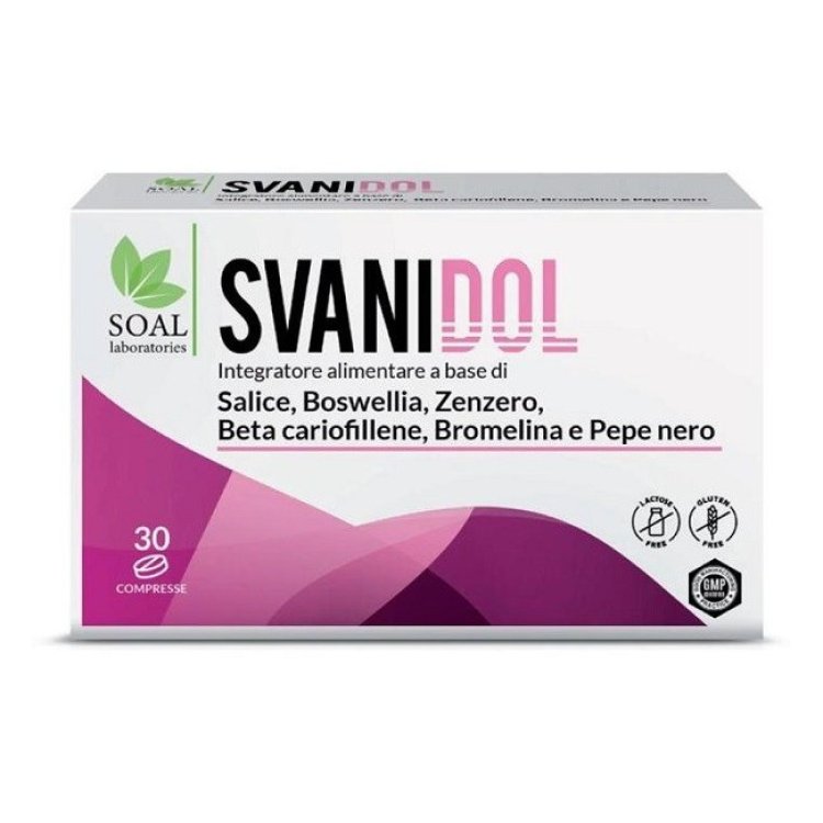 Soal Pharma Svanidol Integratore Alimentare per Funzionalità Articolare, 30 Compresse Soal Pharma Svanidol Integratore Alimentare per Funzionalità Articolare, 30 Compresse