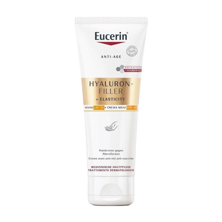 Eucerin Hyaluron Filler Elasticity Crema Mani Anti Et&agrave; Antimacchie SPF30 75ml