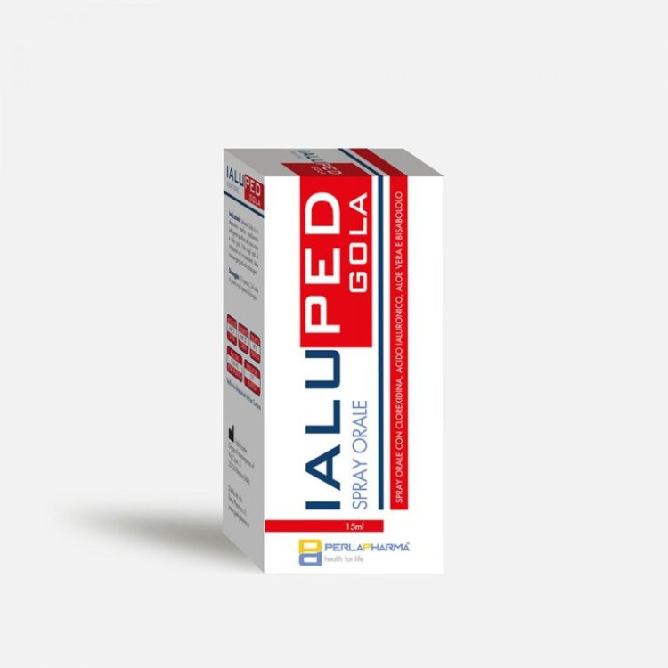 Perla Pharma Ialuped Gola Spray Orale Per Irritazioni e Arrossamenti - 15ml