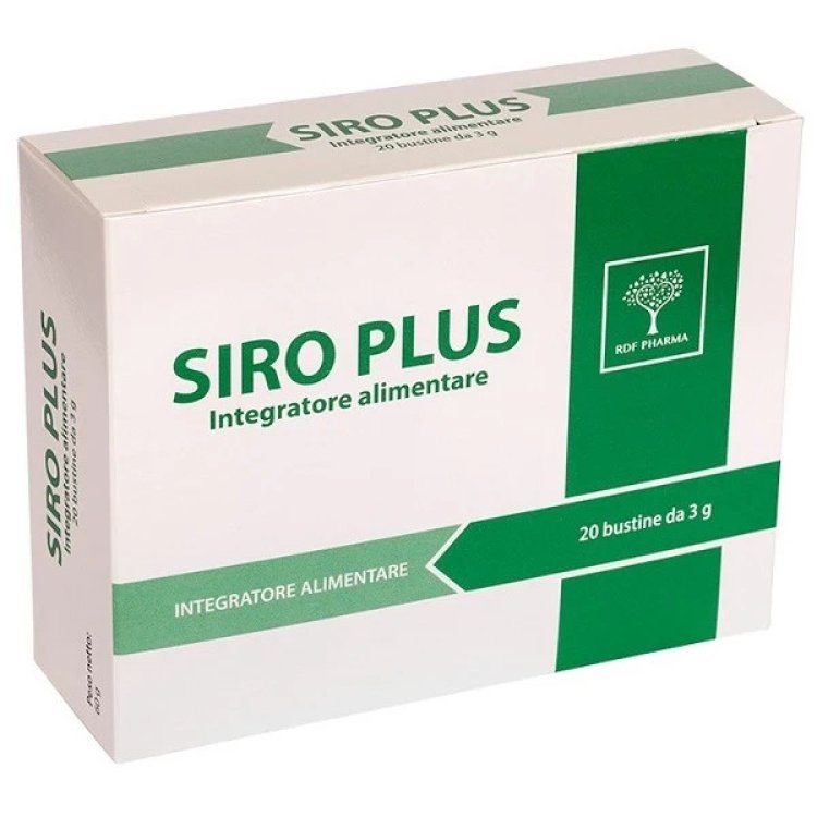 Rdf Pharma Srl Siro Plus Integratore per Cartilagini e Articolazioni 20 Bustine