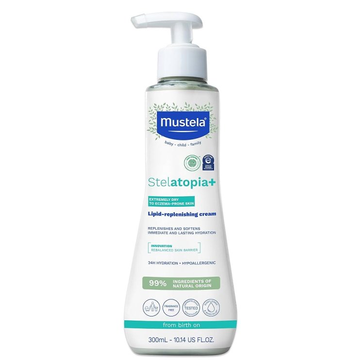 Mustela Stelatopia+ Crema Emolliente Antigraffio Biologica per Pelli Atopiche 150ml