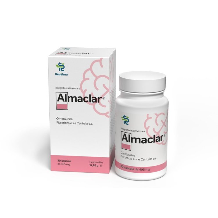 Revalma Almaclar Integratore per Memoria e Funzioni Cognitive 30 Compresse