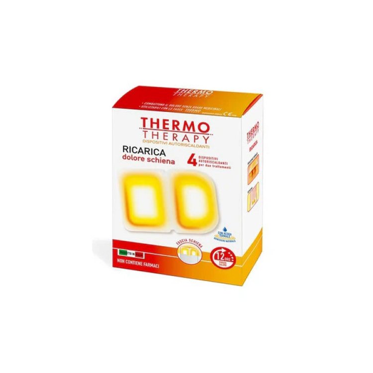 Thermo Therapy Ricarica Fascia per Dolore Schiena 4 Dispositivi Autoriscaldanti