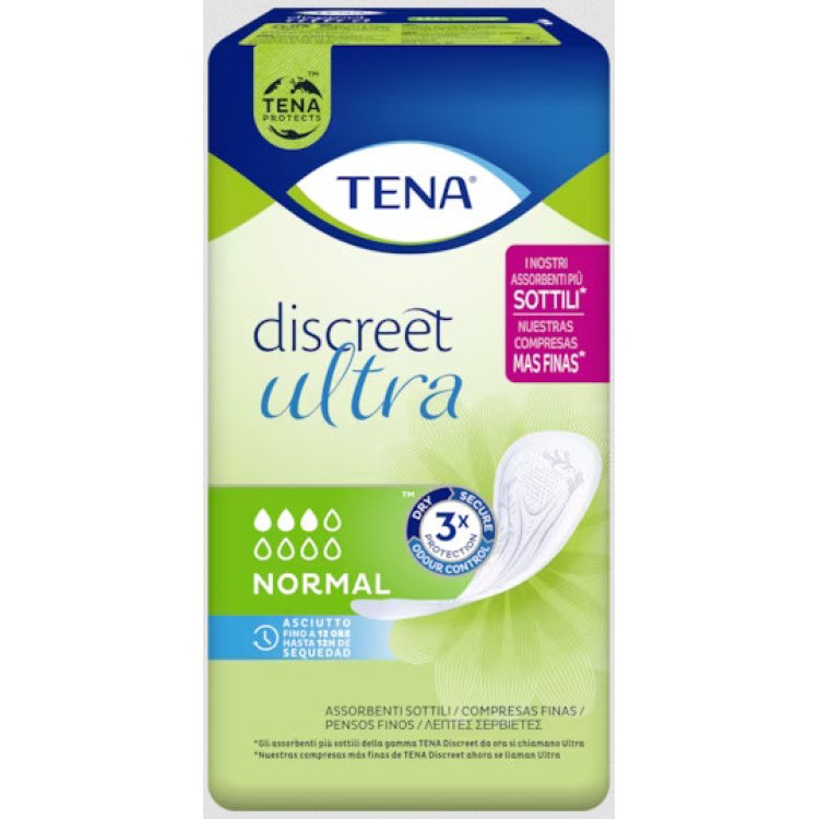 Tena Discreet Ultra Normal Assorbenti Incontinenza 16 Pezzi