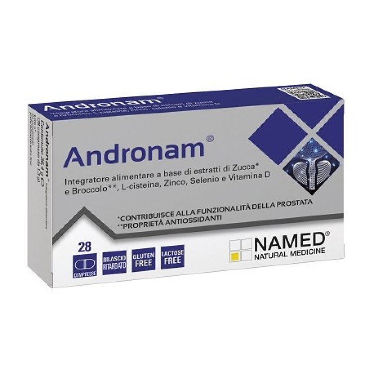 Named Andronam Integratore Prostata e Vie Urinarie 28 Compresse