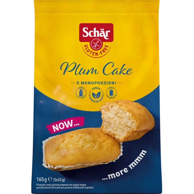 Schar Plum Cake dolce senza glutine senza lattosio per celiaci 165g