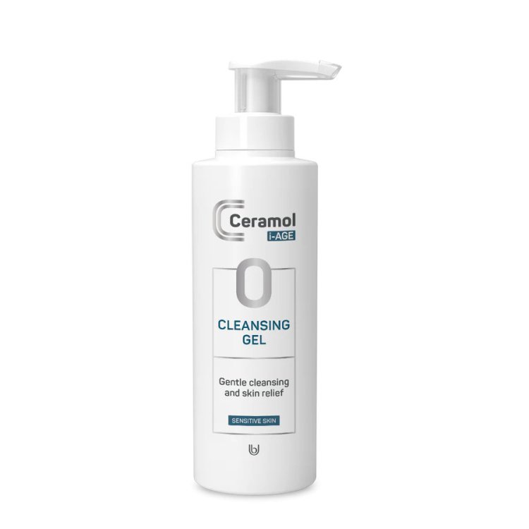 Ceramol i-AGE Gel Detergente Delicato Viso e Occhi per Pelli Sensibili 200ml