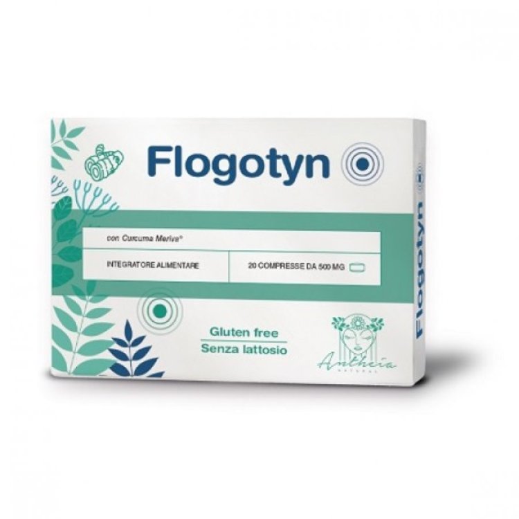 Antheia Flogotyn Integratore Alimentare a Base di Curcuma Meriva 20 Compresse