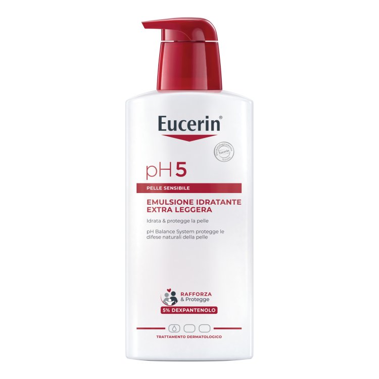 Eucerin Ph5 Emulsione Idratante Extra Leggera con Dexpantenolo 5% - 400 ml Eucerin Ph5 Emulsione Idratante Extra Leggera con Dexpantenolo 5% - 400 ml