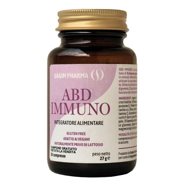 Gagim Pharma Abd Immuno Integratore per Difese Immunitarie 30 Compresse Gagim Pharma Abd Immuno Integratore per Difese Immunitarie 30 Compresse