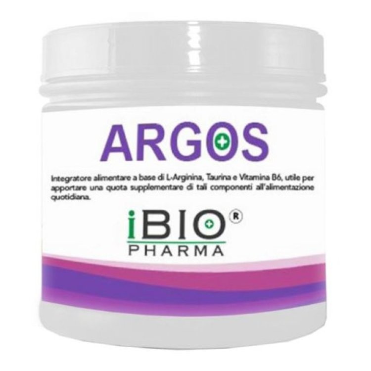 Ibiopharma Argos Integratore Alimentare L-arginina, Taurina e Vitamina B6 210 g