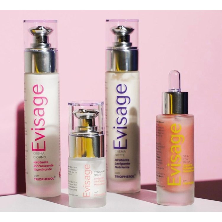 Fera Pharma Evisage Kit (Crema Giorno, Notte, Siero Detox, Contorno Occhi) Fera Pharma Evisage Kit (Crema Giorno, Notte, Siero Detox, Contorno Occhi)