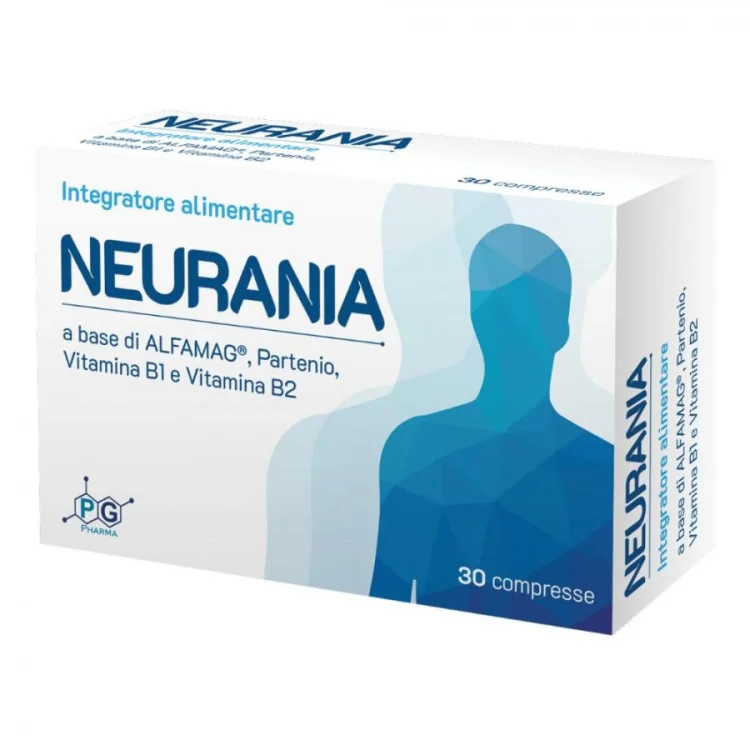 PG Pharma Neurania Integratore Alimentare per Stanchezza e Stress - 30 Compresse