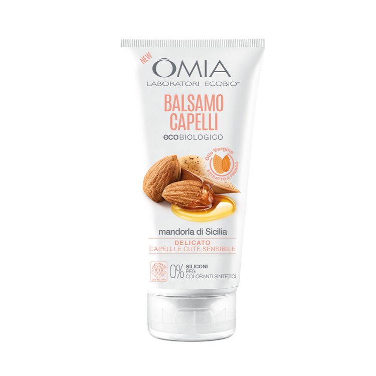 Omia Balsamo Capelli Eco Bio Mandorla di Sicilia per Capelli Sensibili 180ml