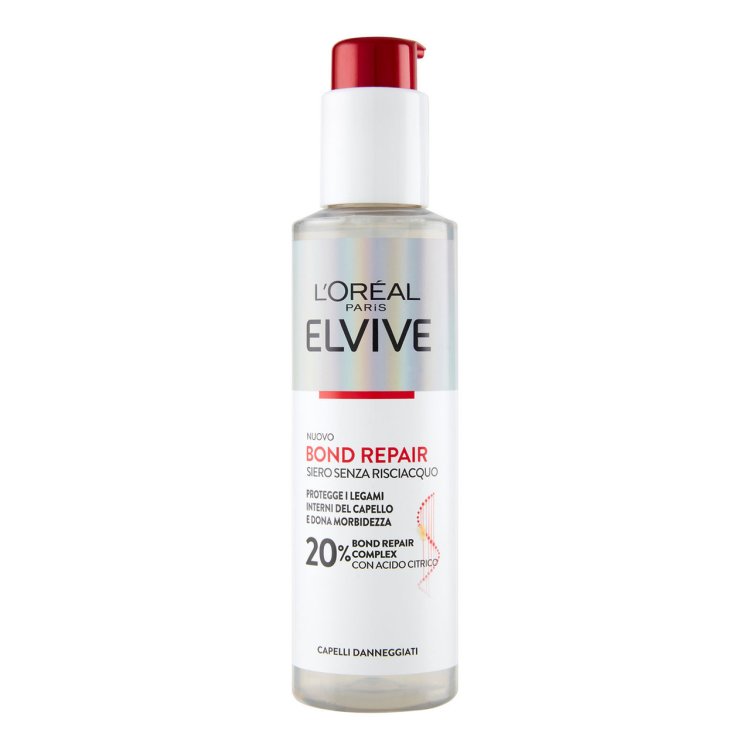 L'Oréal Paris Elvive Bond Repair Siero Senza Risciacquo per Capelli Danneggiati 150ml L'Oréal Paris Elvive Bond Repair Siero Senza Risciacquo per Capelli Danneggiati 150ml