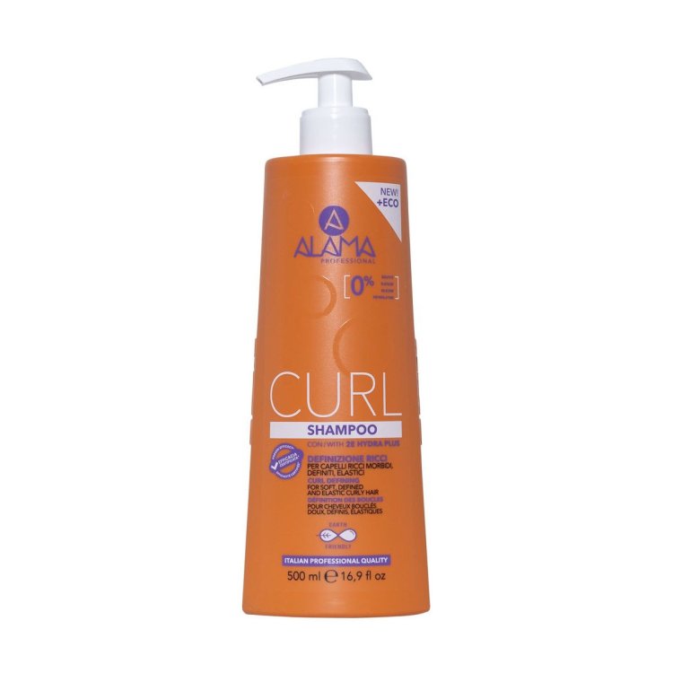 Alama Shampoo Capelli Ricci Anticrespo e Idratante 500ml
