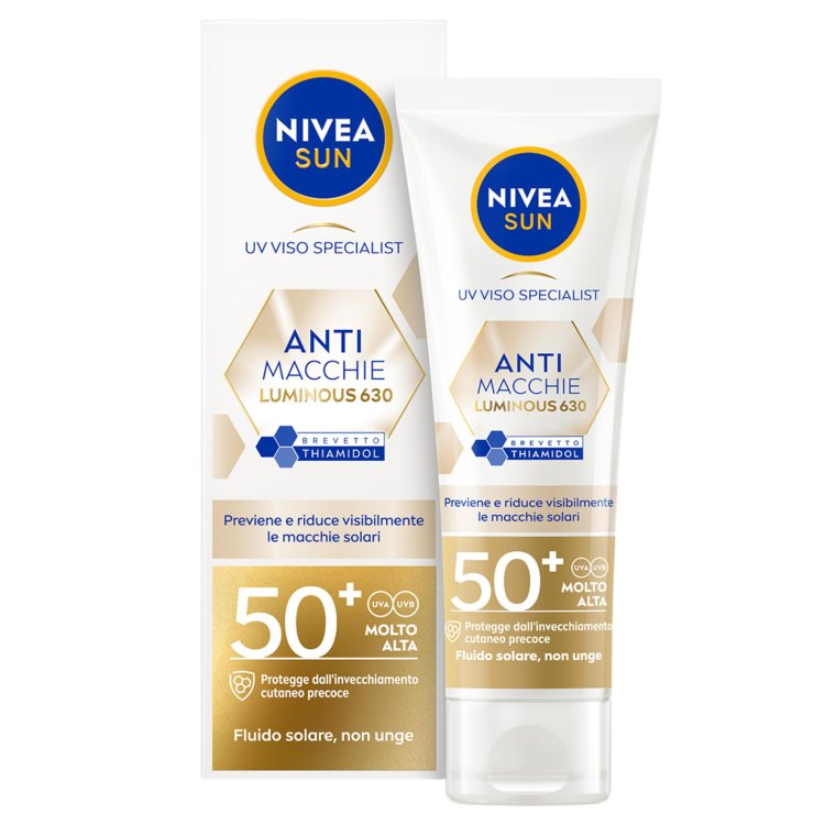 Nivea Sun Luminous 630 Crema Viso Solare Anti-Macchie SPF50+ 40ml