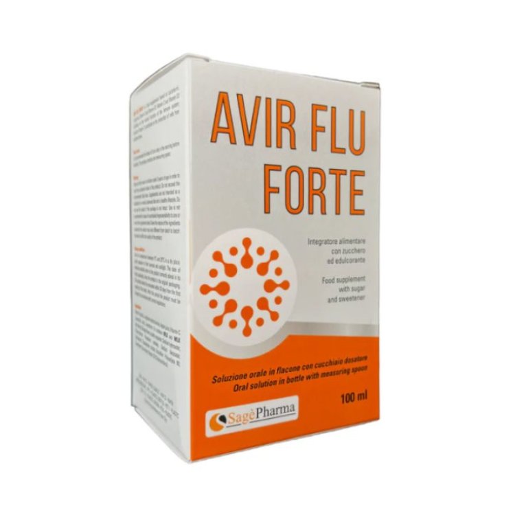 Sage Pharma Avir Flu Forte Parafarmaco Dispositivo Medico Influenza 100ml