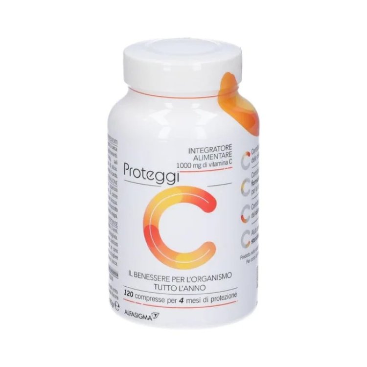 Alfasigma Proteggi C Integratore per sistema immunitario, 120 Compresse