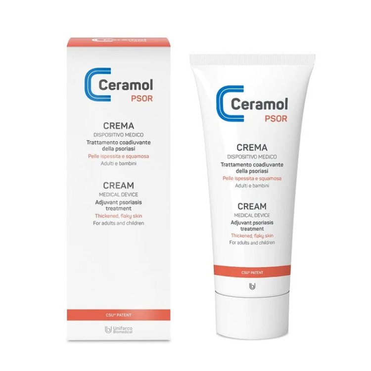 Ceramol Psor Crema Emolliente per Psoriasi Pelle Ispessita 200ml