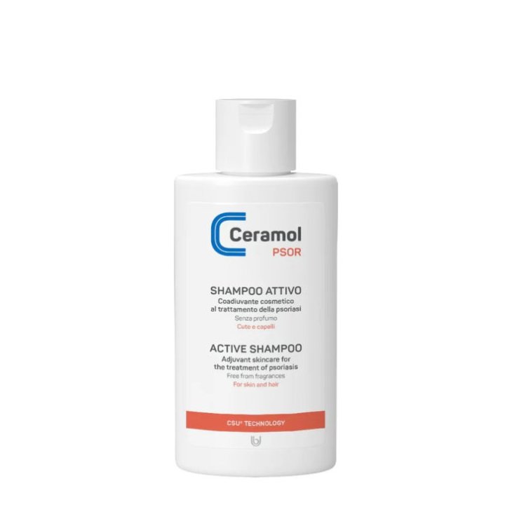 Ceramol Psor Shampoo Attivo per Psoriasi Allevia Rossore e Prurito 200ml