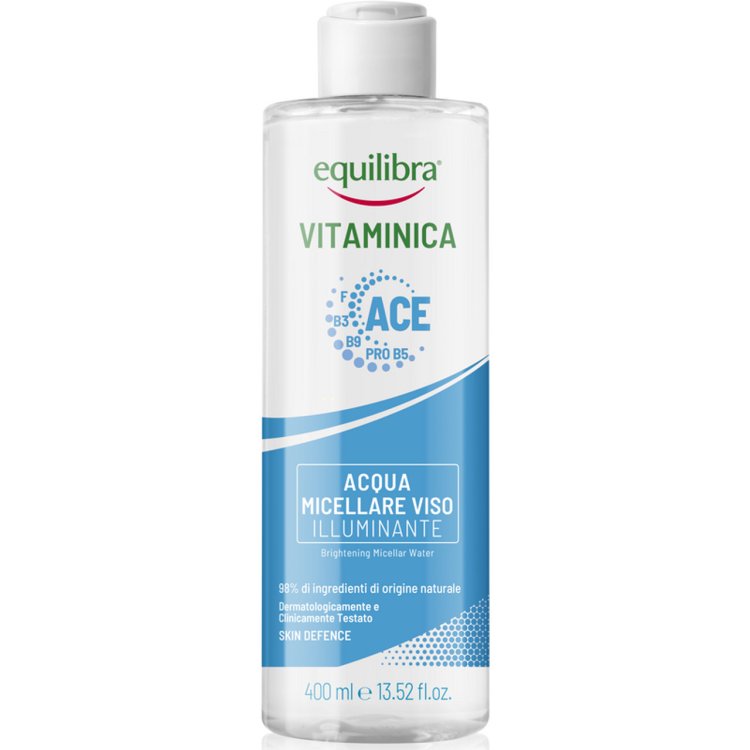Equilibra Vitaminica Acqua Micellare Illuminante Viso Pelli Sensibili 400 ml