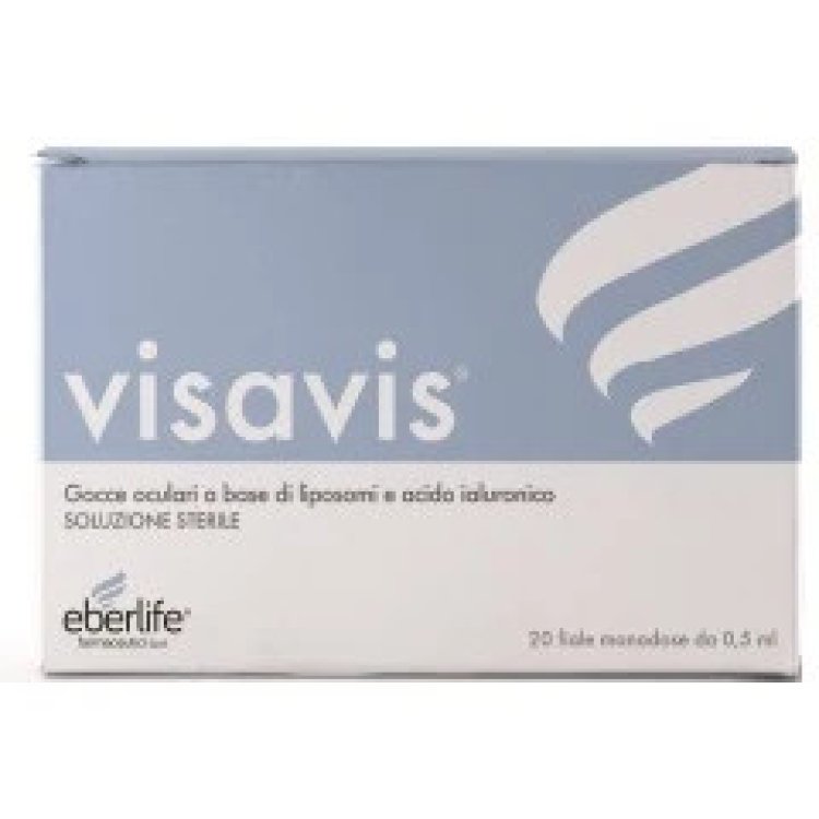 Eberlife Farmaceutici Visavis Gocce Oftalmiche per Occhi Secchi 20 Fiale
