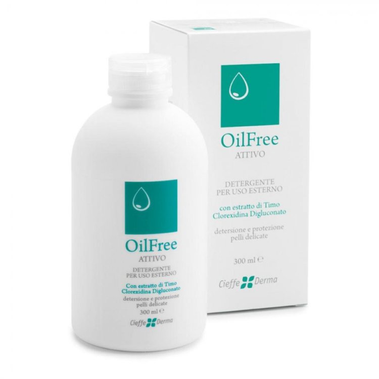 OilFree Attivo Detergente Delicato Senza Oli Viso Corpo 300ml