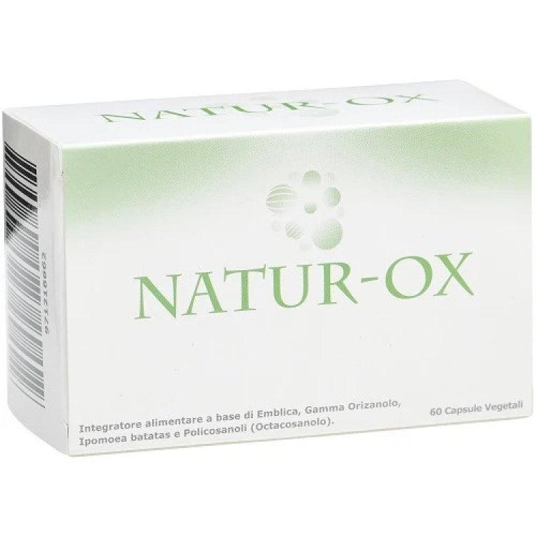 Naturamla Natur-Ox Integratore Alimentare Antiossidante e Colesterolo 30 Compresse