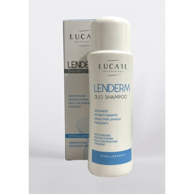 Eucare Lenderm Oil Shampoo per Cura e Igiene Capelli 200ml