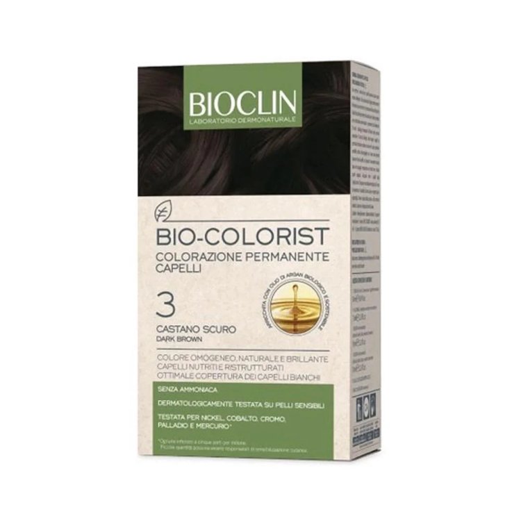 Bioclin Bio Colorist Colorazione Permanente 3 Castano Scuro