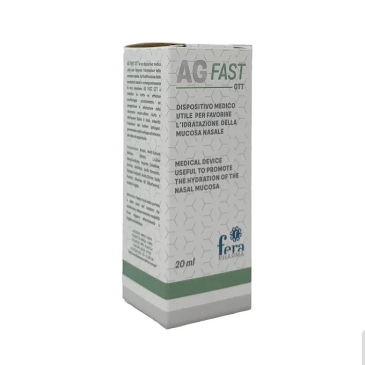 Fera Pharma AG Fast Gocce Nasali Idratazione Mucosa Nasale 20ml