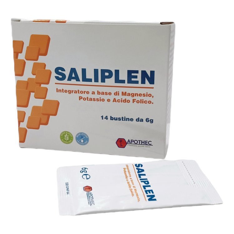 Apothec Saliplen Integratore Sali Minerali e Acido Folico - 14 Bustine