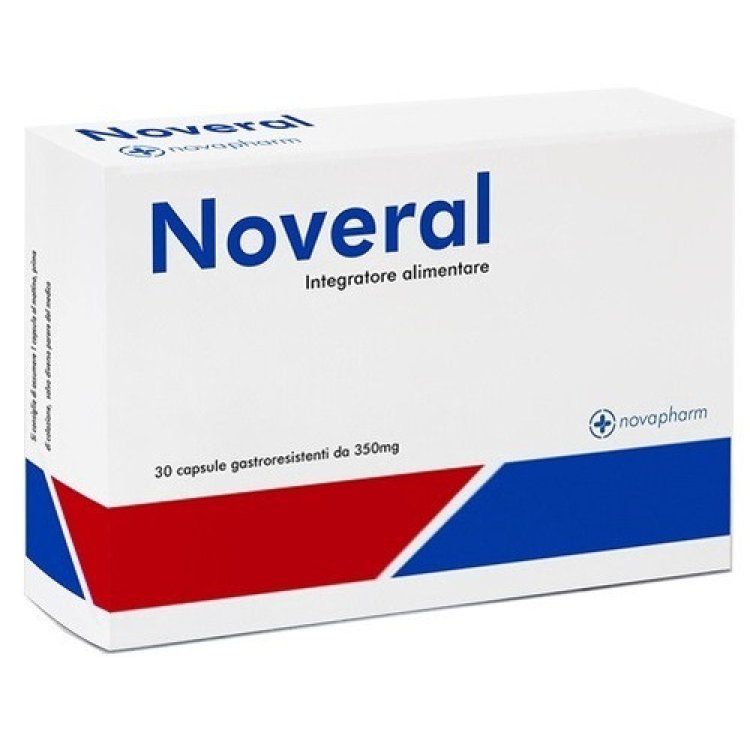 Nova Pharm Noveral Integratore Alimentare Ferro Liposomiale Lattoferrina 30 Capsule