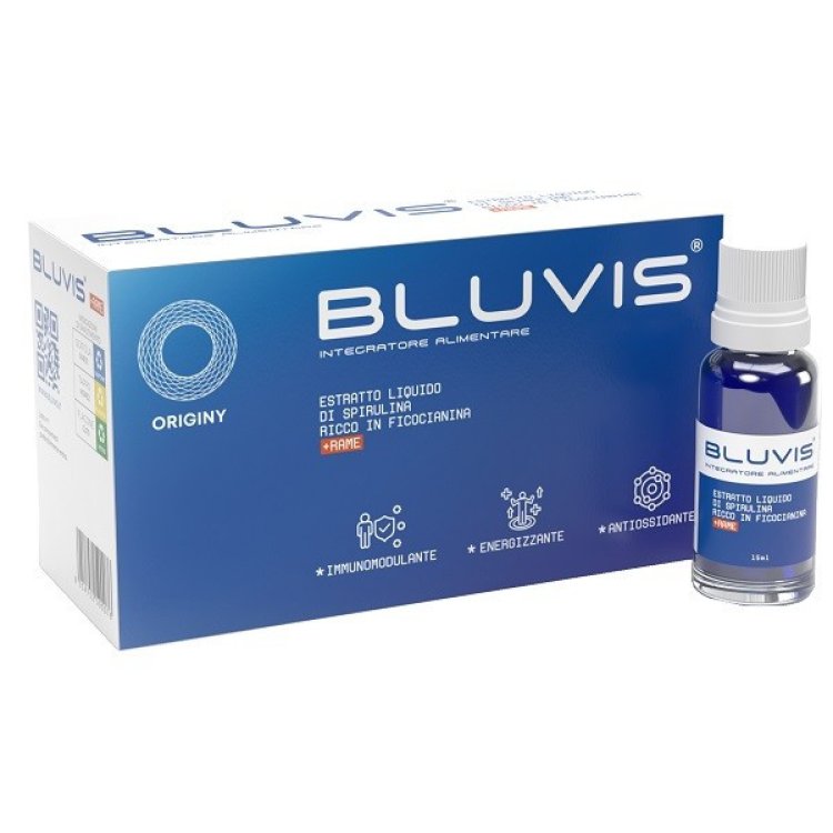 Originy Bluvis Integratore Sistema Immunitario, 10 Flaconi da 15ml Originy Bluvis Integratore Sistema Immunitario, 10 Flaconi da 15ml