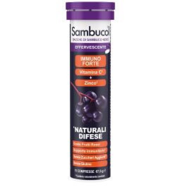 Named Sambucol Effervescente Sistema Immunitario Vitamina C Zinco 15 Compresse