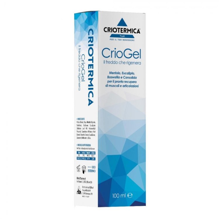 Tlm CrioGel Sollievo Affaticamento Muscolare 100ml