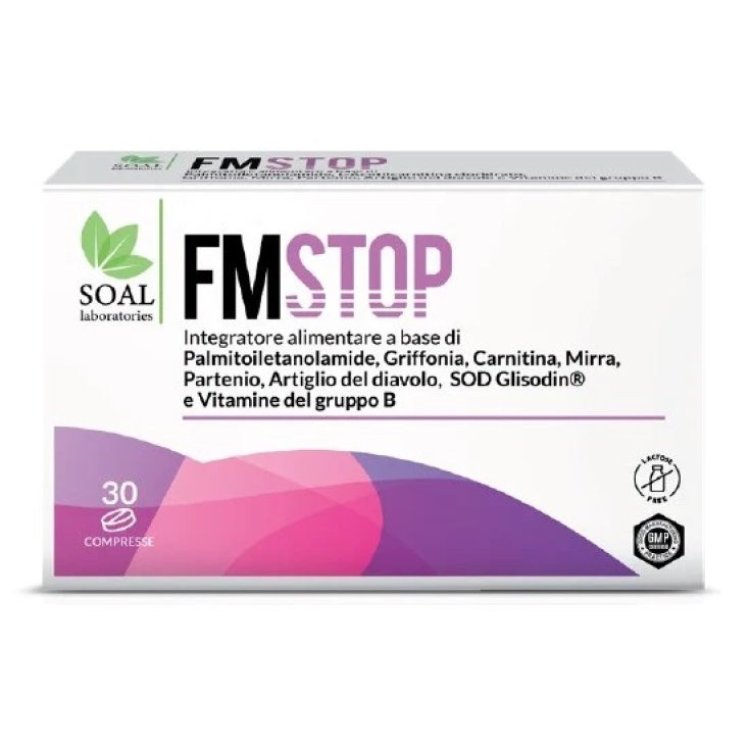 Soal Pharma Fmstop Integratore per Funzionalità Articolare 30 Compresse Soal Pharma Fmstop Integratore per Funzionalità Articolare 30 Compresse