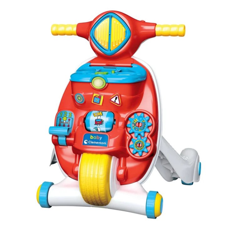 Clementoni Valentino Scooterino 17853 Monopattino Giocattolo 2in1 per Bambini