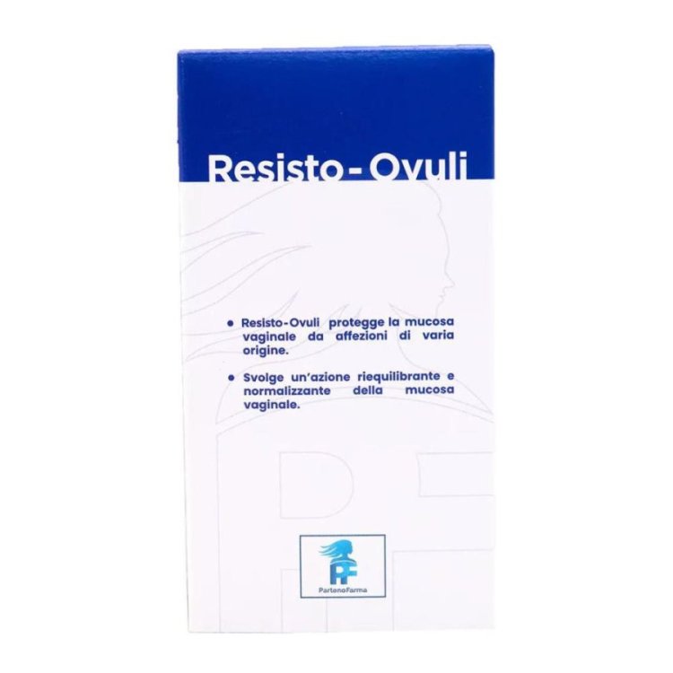 Parteno Farma Resisto Ovuli Vaginali 18 Pezzi
