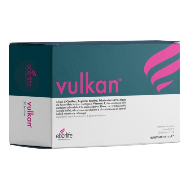 Eberlife Vulkan Integratore Alimentare Tonico Adattogeno 20 Bustine
