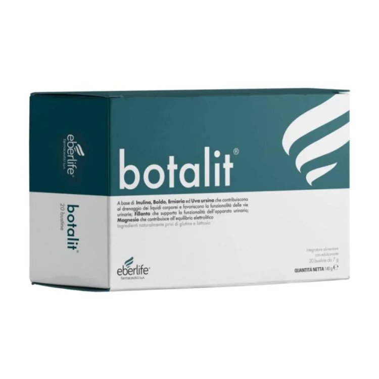 Eberlife Farmaceutici Botalit Integratore Alimentare Drenante per Liquidi 20 Bustine Eberlife Farmaceutici Botalit Integratore Alimentare Drenante per Liquidi 20 Bustine